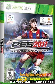Pro Evolution Soccer 2011 [2010 / Русский] [XBOX360]