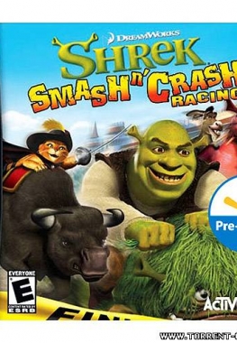 Shrek Smash 'N' Crash Racing (2006) PS2