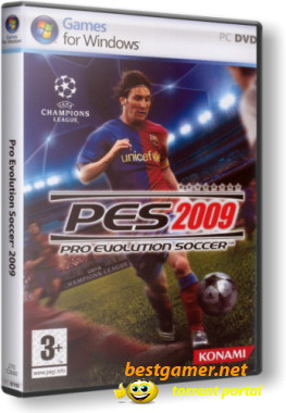 Pro Evolution Soccer 2009 (RUS) [RePack]