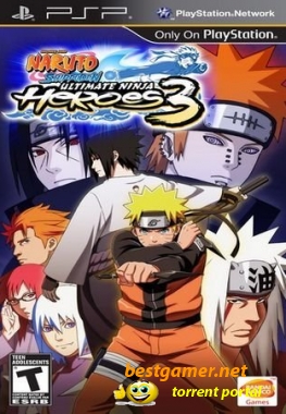 Naruto Shippuden: Ultimate Ninja Heroes 3 [2010/ENG/PSP/ISO]