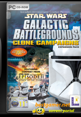 Star Wars: Galactic Battlegrounds - Clone Campaigns (2001) PC