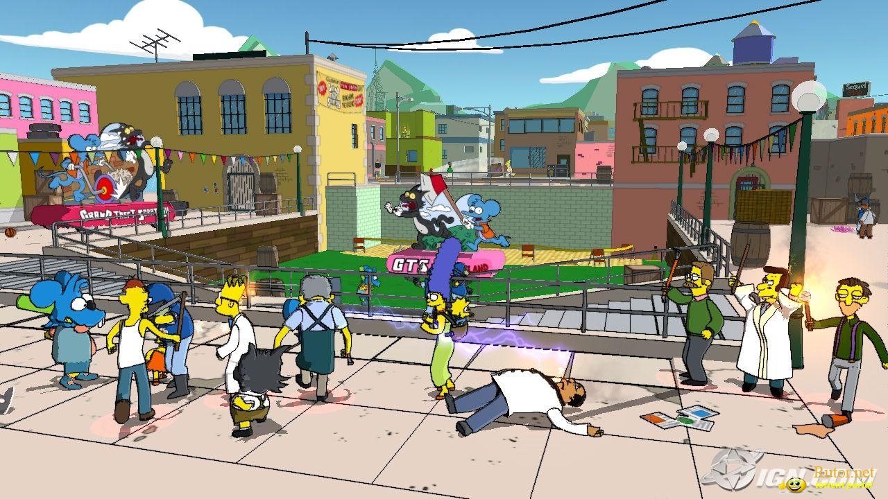 Прохождение Игры Simpsons Game Psp