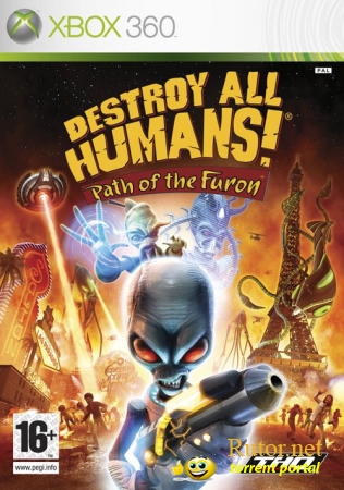 [Xbox 360] Destroy All Humans! Path of the Furon [PAL/RUS]