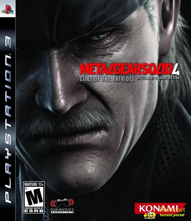 Metal Gear Solid 4: Guns of the Patriots (2008) [FULL][ENG][L] (русские субтитры в роликах)