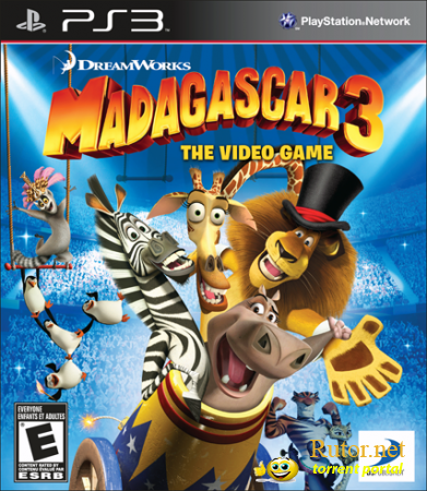 [PS3]Madagascar 3: The Video Game (2012) [FULL] [ENG] [Запуск пока не возможен]