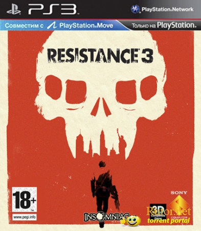 [PS3] Resistance 3 (2011) [RUS] [RUSSOUND] [RIP] (3.41/3.55)