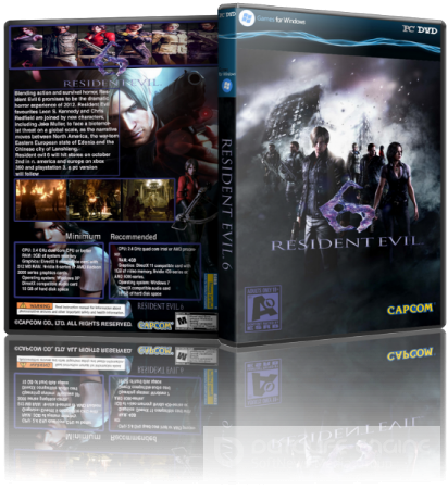 Resident Evil 6 [v. 1.0.1.130 + DLC] (2013) PC | Steam-Rip от R.G. Pirats Games