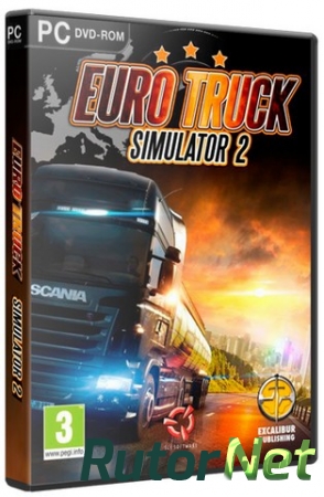 Euro Truck Simulator 2 [v 1.8.2.5s + 3 DLC] (2013) PC | Steam-Rip