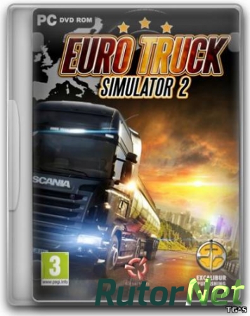 Euro Truck Simulator 2 [v.1.8.2.5s|+ DLC] [SteamRip] (2012/PC/Rus) by Let'sРlay