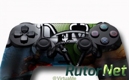 Контроллер PS4 в GTA 5 будет мерцать красным и синим во время погонь