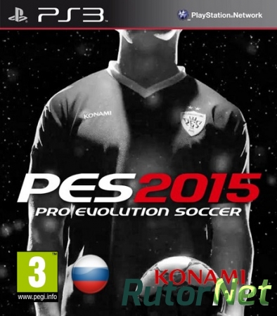 Pro Evolution Soccer 2015 [PS3] [EUR] [En/Ru] [3.55][Cobra ODE / E3 ODE PRO ISO] (2014)