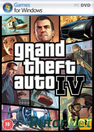 GTA 4 / Grand Theft Auto IV in style V [v.4] (2014) PC | RePack oт JohnMc