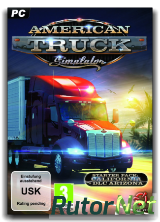 American Truck Simulator [v 1.2.1s + 2 DLC] (2016) PC | RePack от xatab