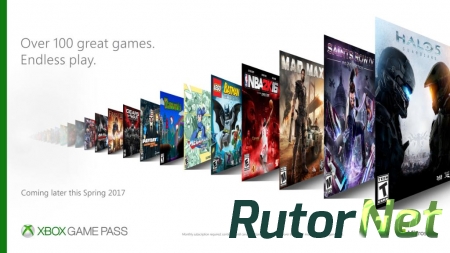 Microsoft анонсировала сервис по подписке Xbox Game Pass с огромной библиотекой игр