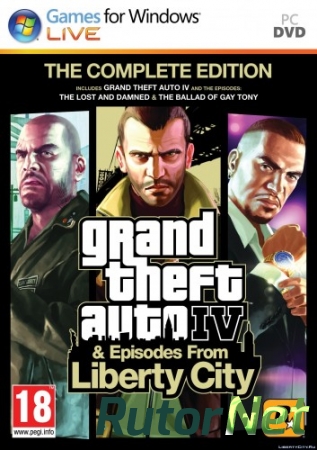 GTA 4 / Grand Theft Auto IV - Complete Edition [v 1080-1130] (2010) PC | Repack от FitGirl