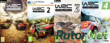 WRC : FIA World Rally Championship Tetralogy / WRC : FIA World Rally Championship [2010-2013, RUS,ENG, Repack] от Audioslave
