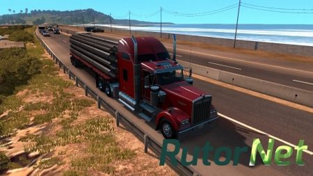 American Truck Simulator [v 1.29.1.1s + 16 DLC] (2016) PC | RePack от R.G. Механики