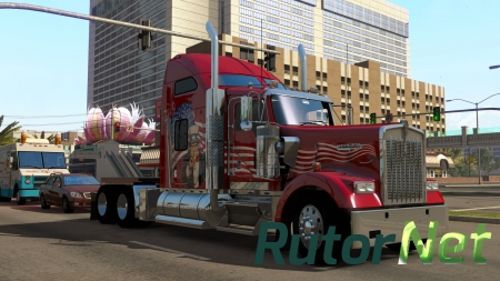 American Truck Simulator [v 1.28.1.2s + 15 DLC] (2016) PC | RePack от qoob