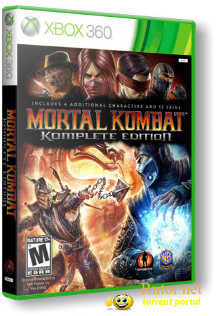 [Xbox 360] Mortal Kombat Komplete Edition [Region Free/RUS](LT-1.9 /2.0 /3.0) Релиз от R.G. DShock