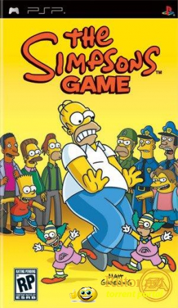 The Simpsons Game [2007, Action] для psp
