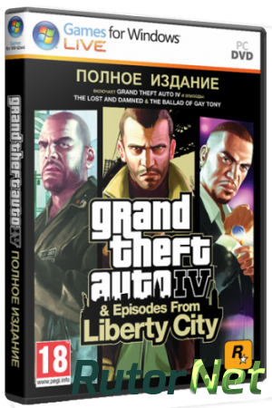 Grand Theft Auto IV: Episodes From Liberty City / Великий Автоугонщик: Истории города Свободы [RePack] [RUS / ENG] (2010) (1.0.0.4/1.0.6.0)