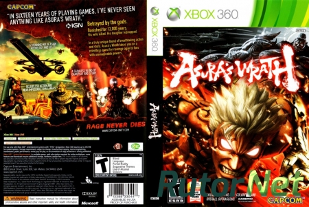 (Xbox 360) Asura's Wrath LT + v3.0 [2012, Action (Slasher) / 3D